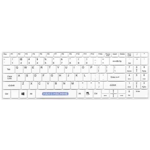 ErgoClean 130 Washable Tastatur weiß BE (Azerty)