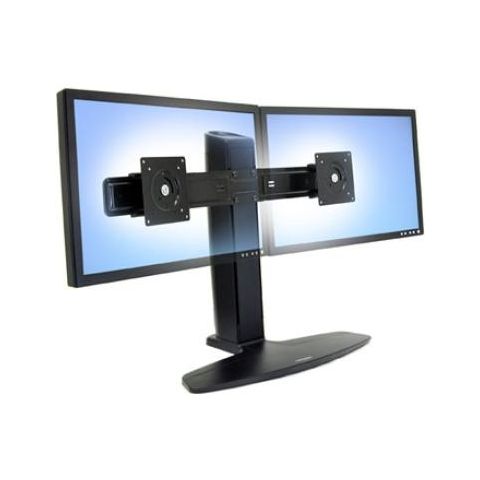 Monitorstandaard Neo Flex Dual Monitor Lift Stand zwart