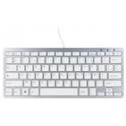 Ergo Compact mini toetsenbord US wit